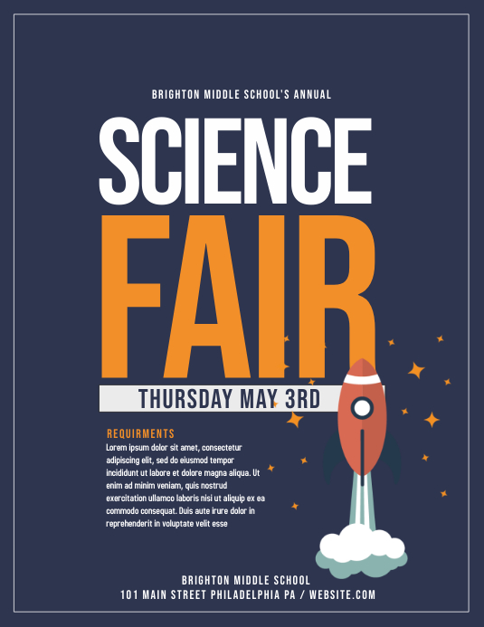 science fair Template | PosterMyWall