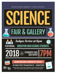 Science Fair Flyer Template | PosterMyWall
