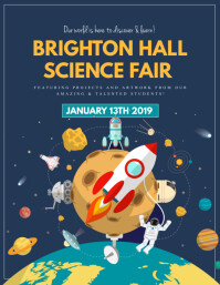 Science Fair Flyer Template | PosterMyWall