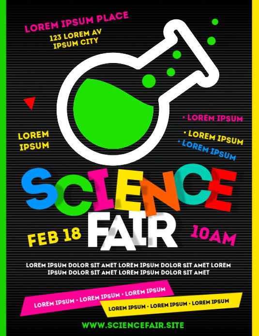 Copy of SCIENCE FAIR FLYER | PosterMyWall