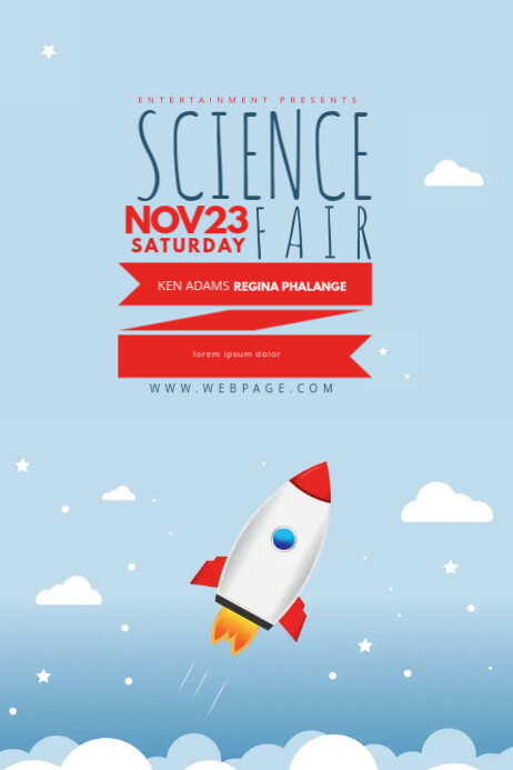 Science Fair Letrero Science Fair Flyer Template | PosterMyWall