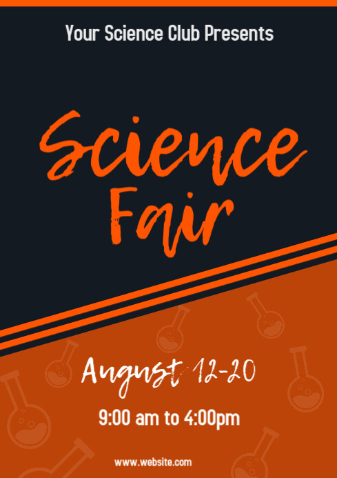 science fair flyer template | PosterMyWall