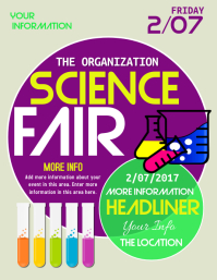 Science Fair Letrero Science Fair Flyer Template | PosterMyWall