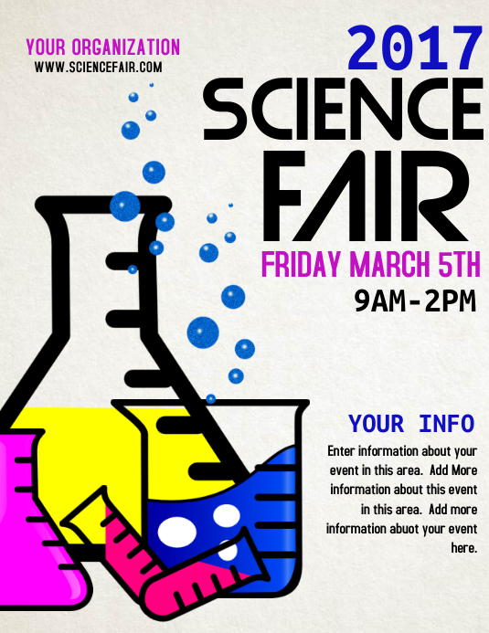 Copy Of SCIENCE FAIR PosterMyWall Copy of science fair postermywall