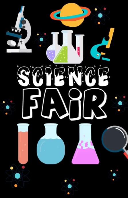 Science fair tabloid template | PosterMyWall