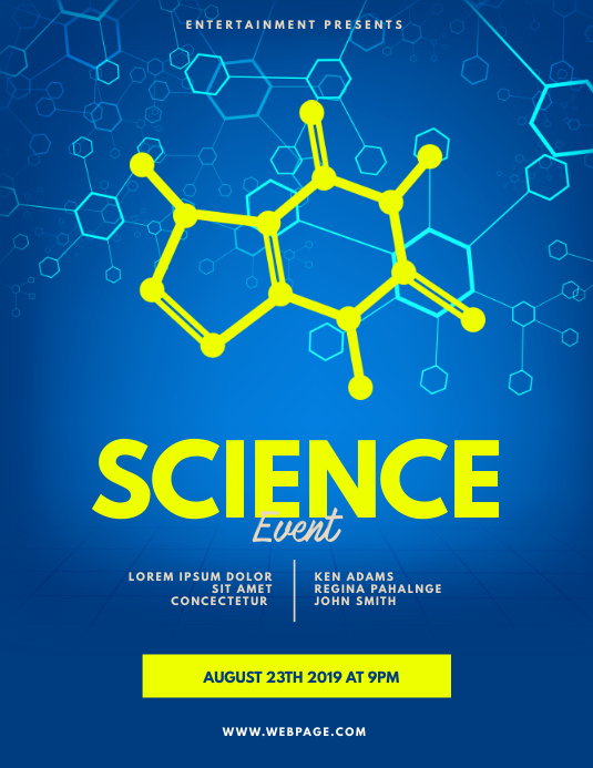 Science flyer template | PosterMyWall
