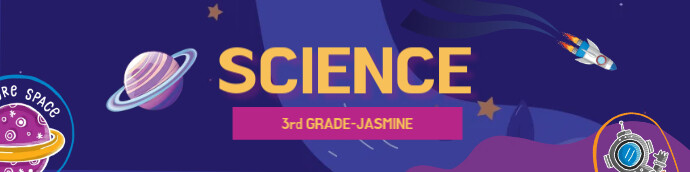 Science Google Classroom Banner Template | PosterMyWall