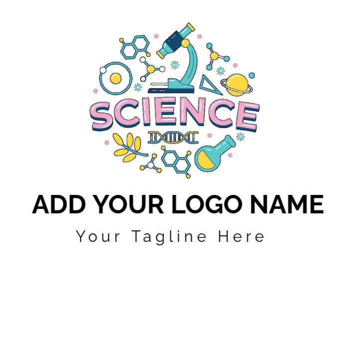 Printable Science Logo science logo Template | PosterMyWall