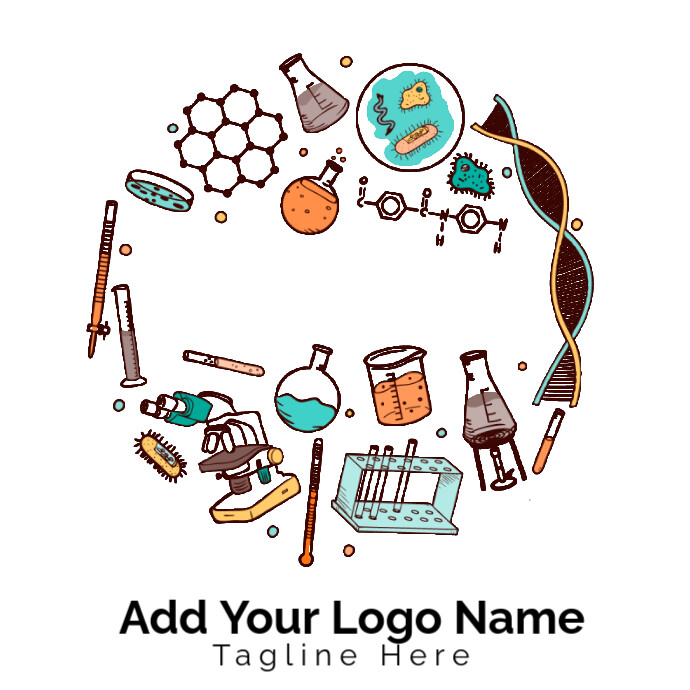 Science Sample Logo Science logo Template | PosterMyWall