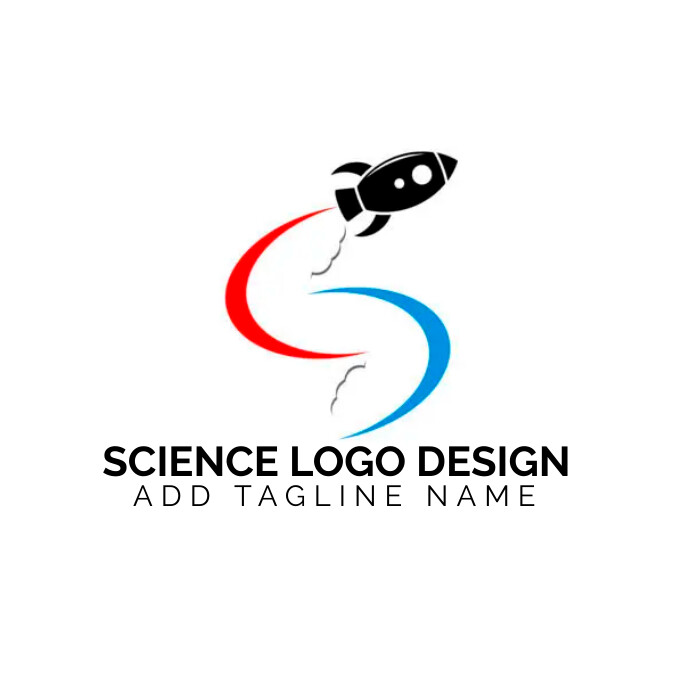 Science Writing Lgo Science Logo Design Template