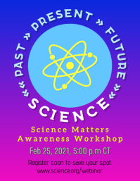 Science Day Flyer Template | PosterMyWall