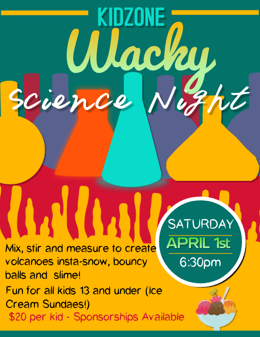 Science Night Template Postermywall