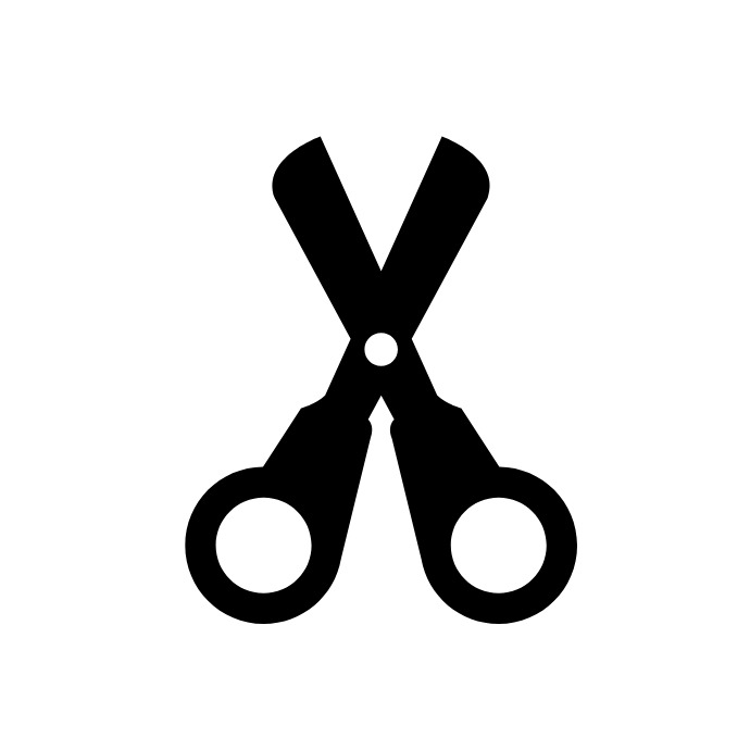 Scissors Logo Editing Scissor logo Template | PosterMyWall