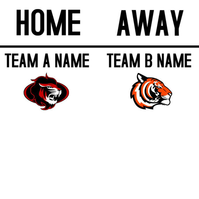 SCORE BOARD Template PosterMyWall