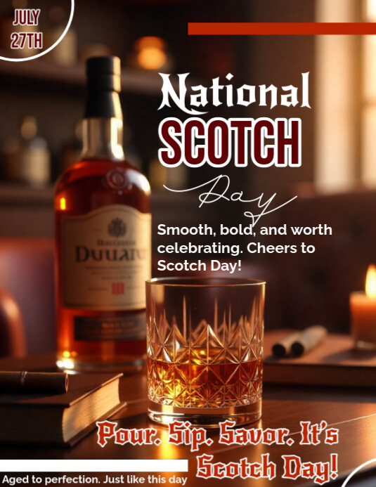 Scotch day Pamflet (VSA Brief) template