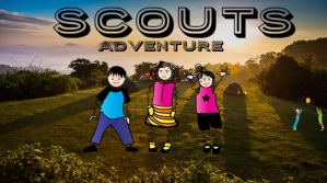 Brązowy SCOUT ADVENTURE YouTube-miniature Template