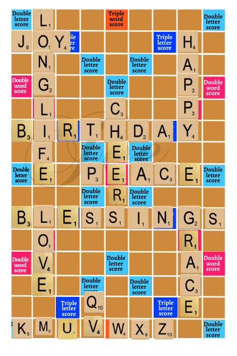 scrabble Template | PosterMyWall
