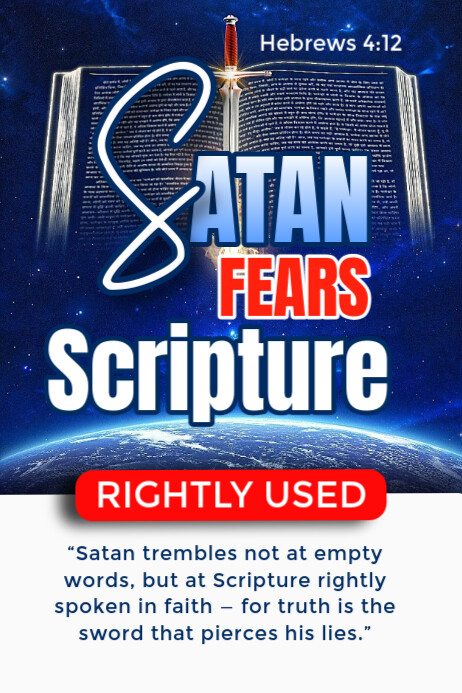 Scripture Poster template
