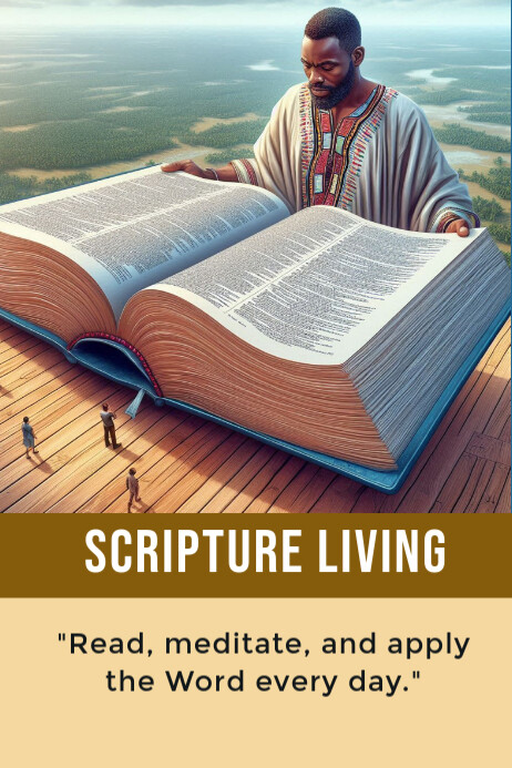 SCRIPTURE Poster template