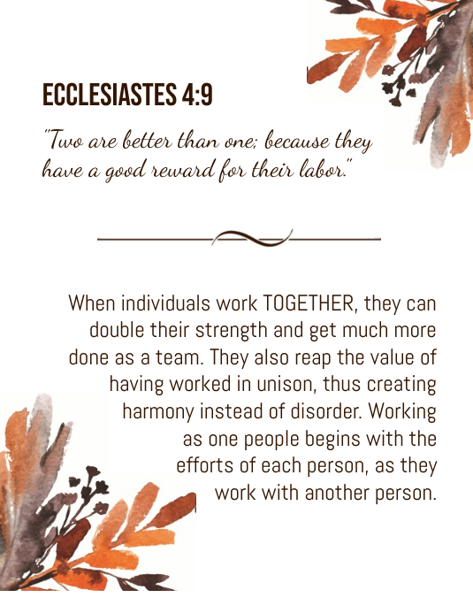 Scripture Flyer (US Letter) template