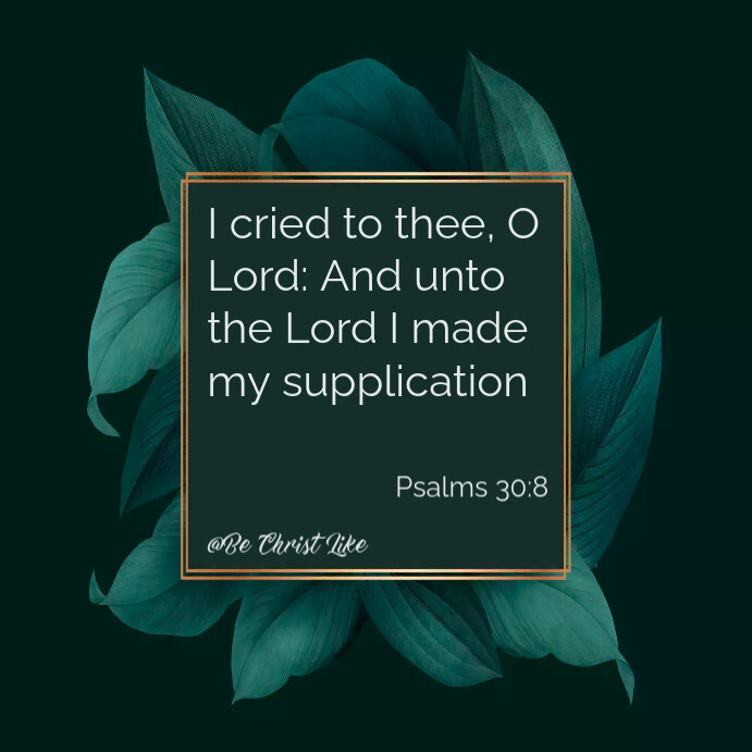 Scripture post, flyer, poster Template | PosterMyWall