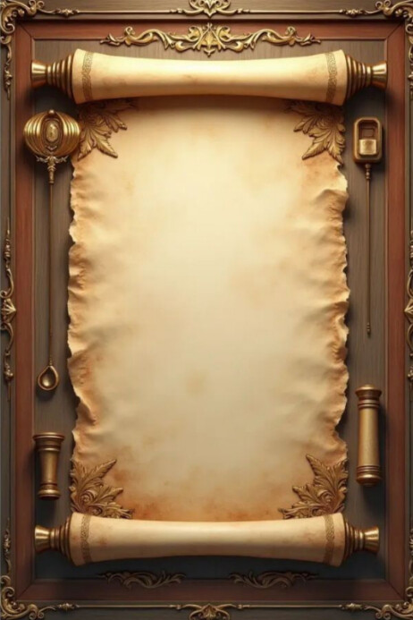 Scroll Template Poster