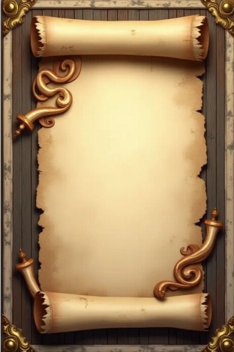 Scroll Program Template Plantilla de scroll template | PosterMyWall