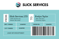 Front Label Sample Elegant shipping label Template | PosterMyWall