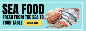 Turquesa Seafood Promotion Facebook Cover Photo Template
