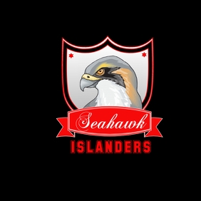 Seahawk Logo Template PosterMyWall