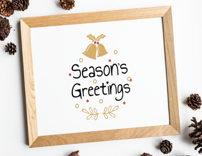 Season Greetings Flyer Template PosterMyWall