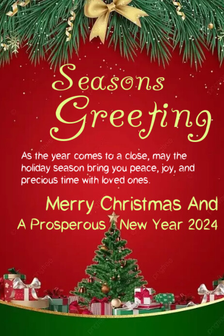 seasons greetings Template | PosterMyWall