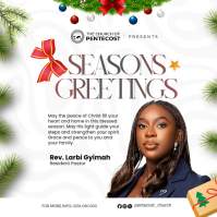 Seasons Greetings Instagram Post template