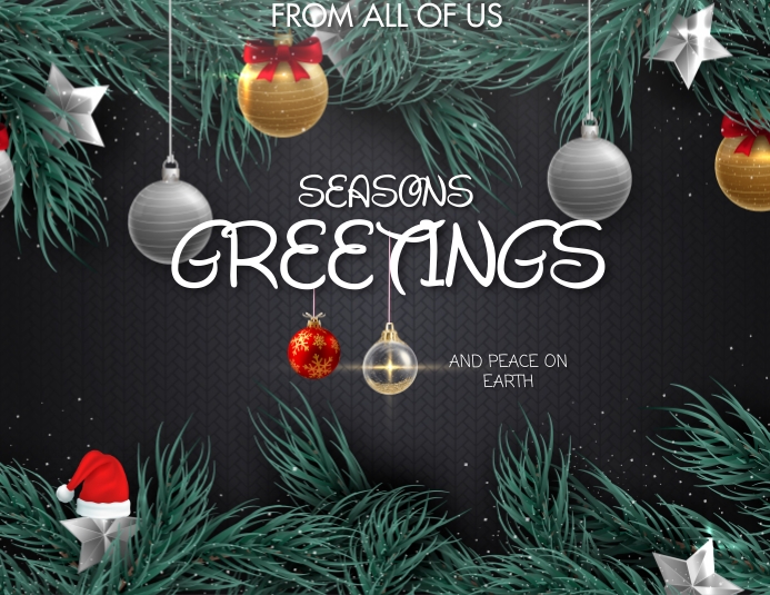 SEASONS GREETINGS Template PosterMyWall SEASONS GREETINGS Template PosterMyWall