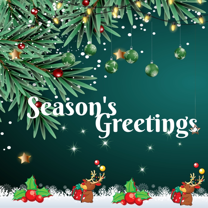 Seasons Greetings Pos Instagram template