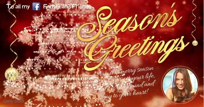 Copy of Seasons Greetings Video | PosterMyWall