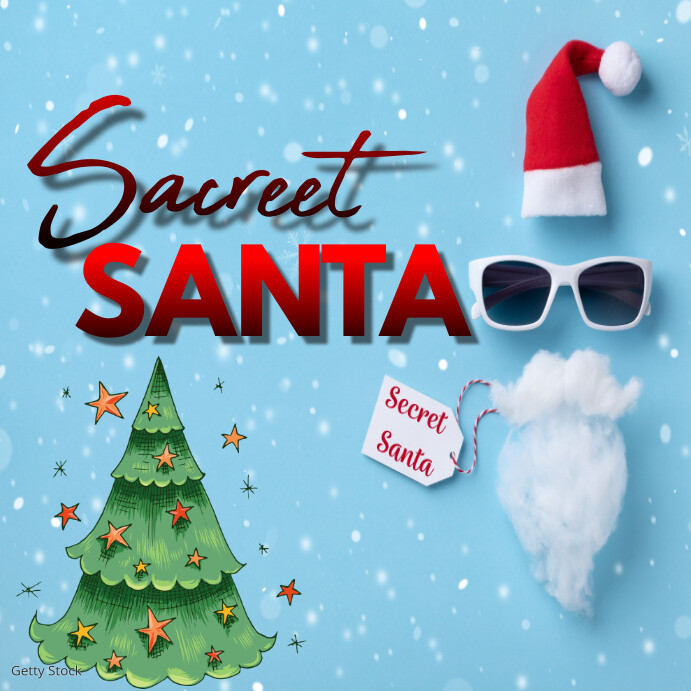 Copy Of Secret Santa PosterMyWall copy-of-secret-santa-postermywall