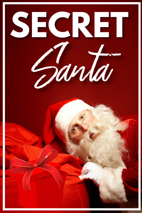 Secret Santa Template | PosterMyWall