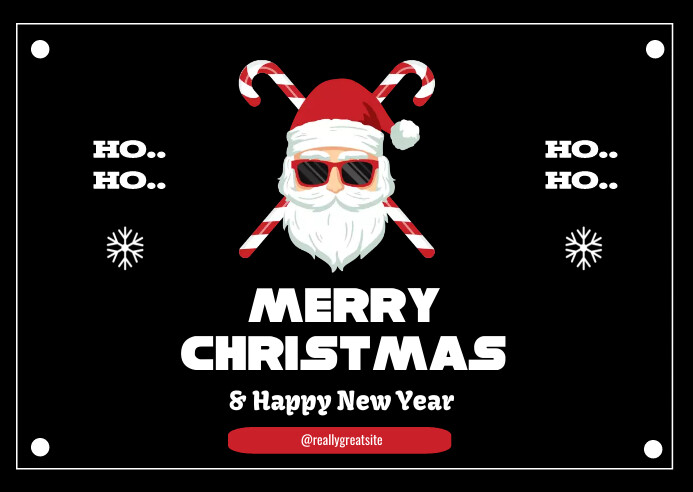 Secret Santa Template PosterMyWall