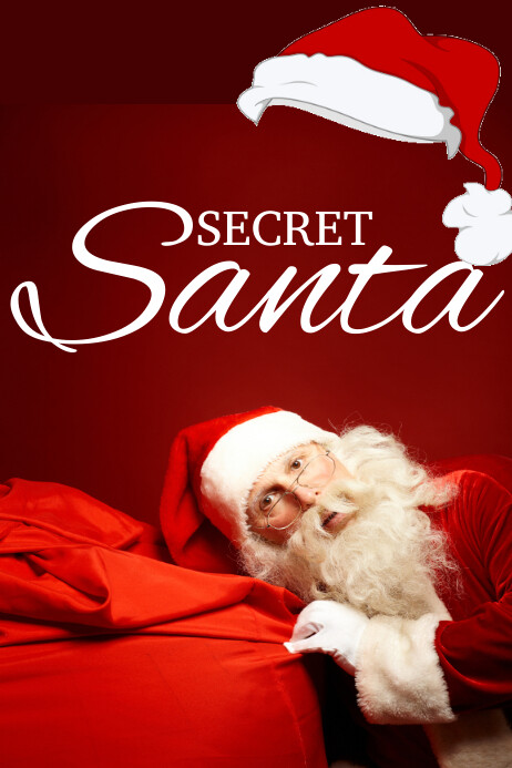 Secret Santa Template | PosterMyWall
