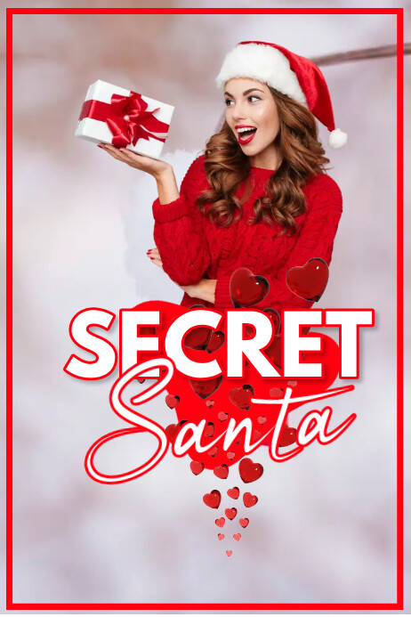 Secret Santa Template | PosterMyWall