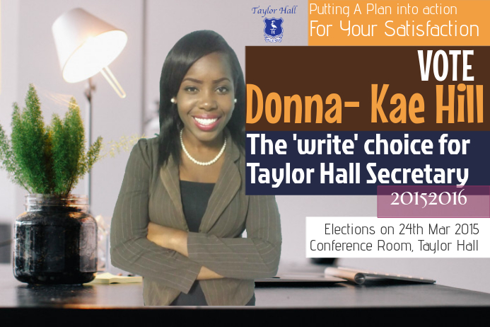Secretary Campaign Poster Template | PosterMyWall