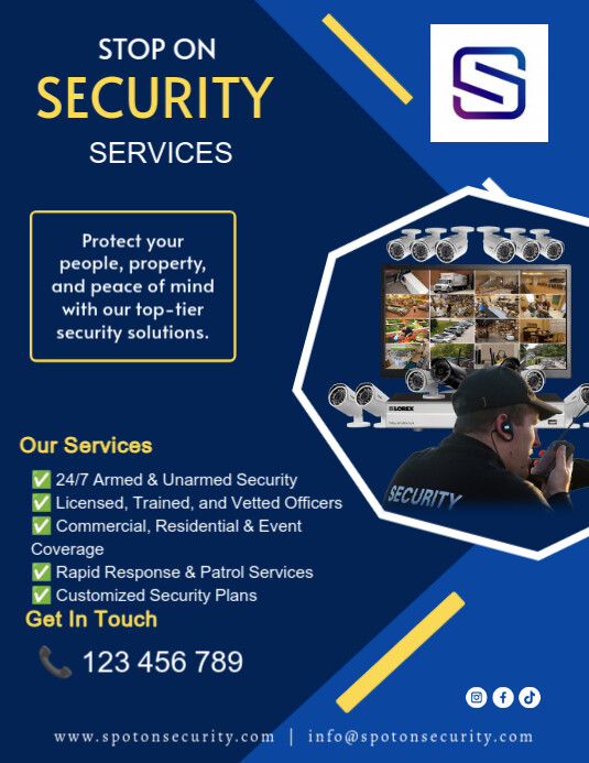 Protection Ad Examples Security Firm Ad Template | PosterMyWall