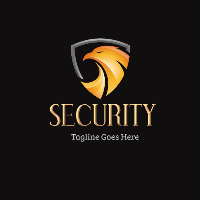 Security logo,security shield,eagle logo template