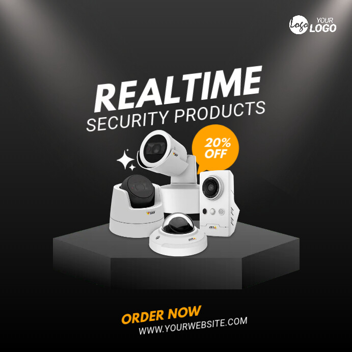 Security Product Sale Ad Template | PosterMyWall