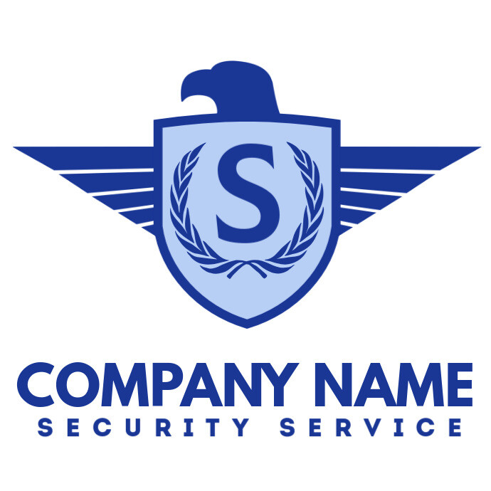 Security service logo design template | PosterMyWall