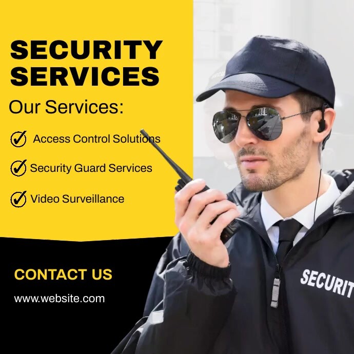 Security Services Ads Template | PosterMyWall
