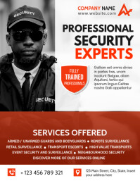 security services flyer advertisement Template | PosterMyWall