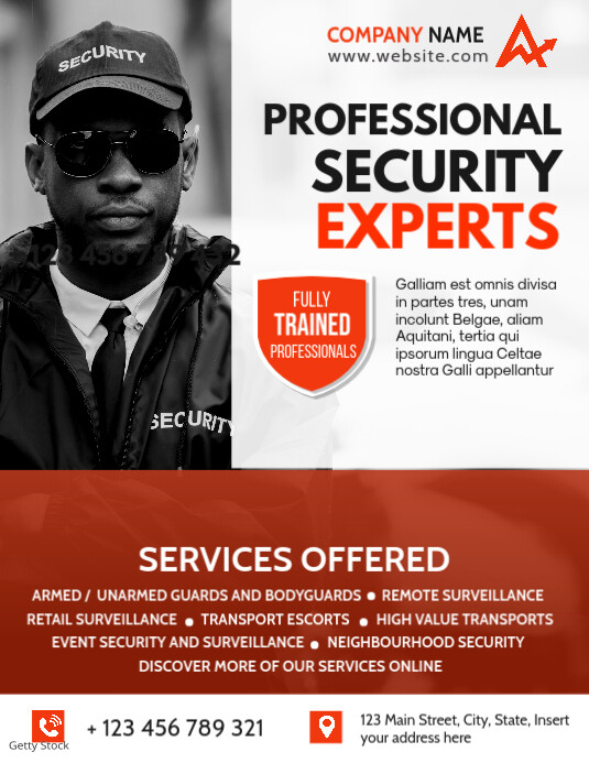 Security Ad Examples security services advertisementp Template | PosterMyWall