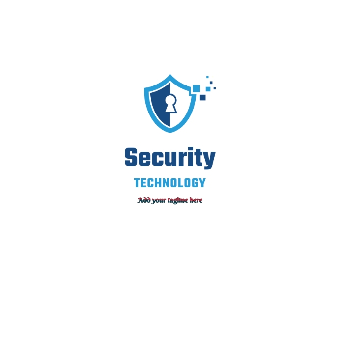 Security technology logo dezine free download Template | PosterMyWall